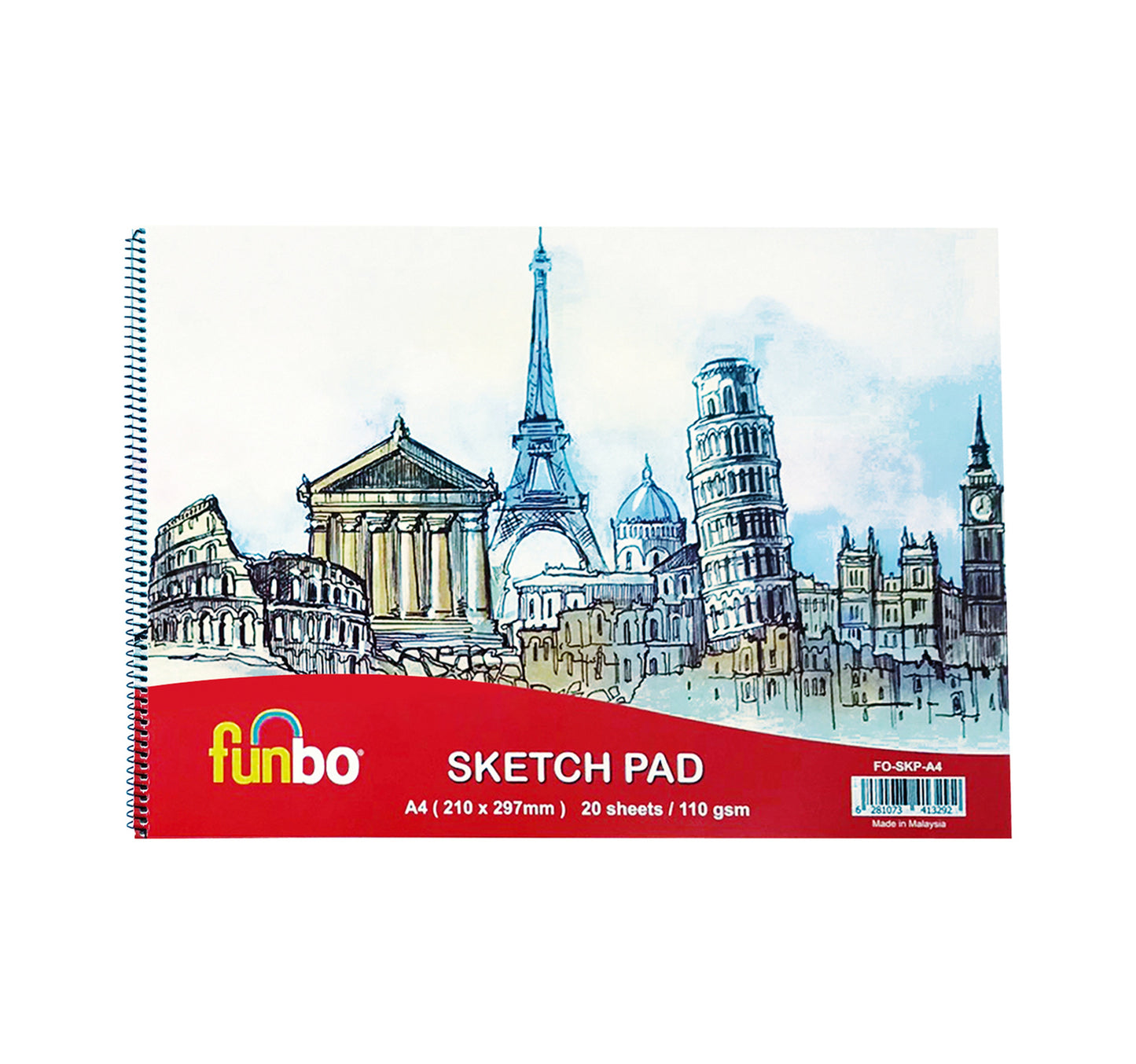 Funbo Sketch Pad 20 Sheet A4 FO-SKP
