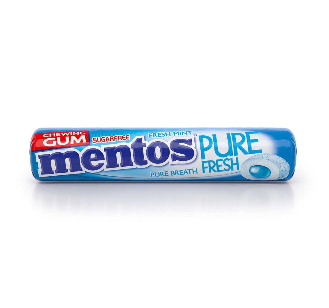 Mentos Pure Fresh Sugar Free Fresh Mint Flavour Chewing Gum 15.75 g