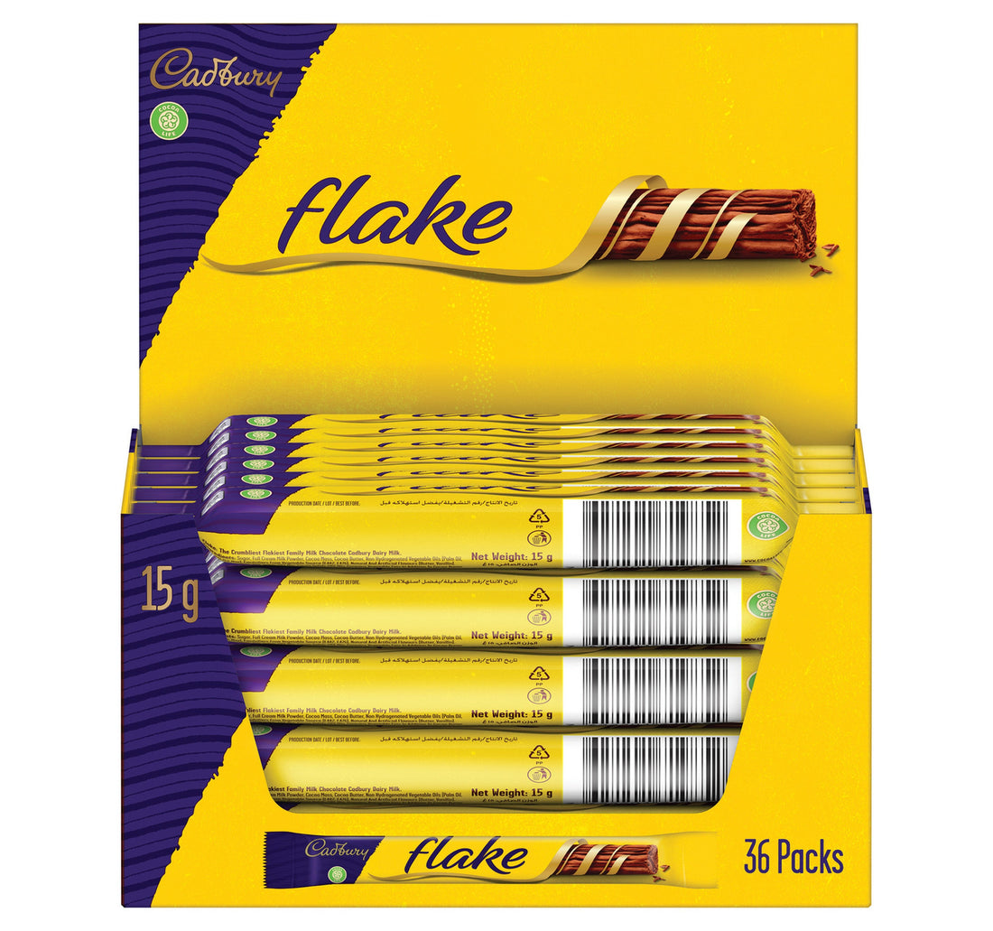 Cadbury Flake Original Chocolate Bar 36 x 15 g