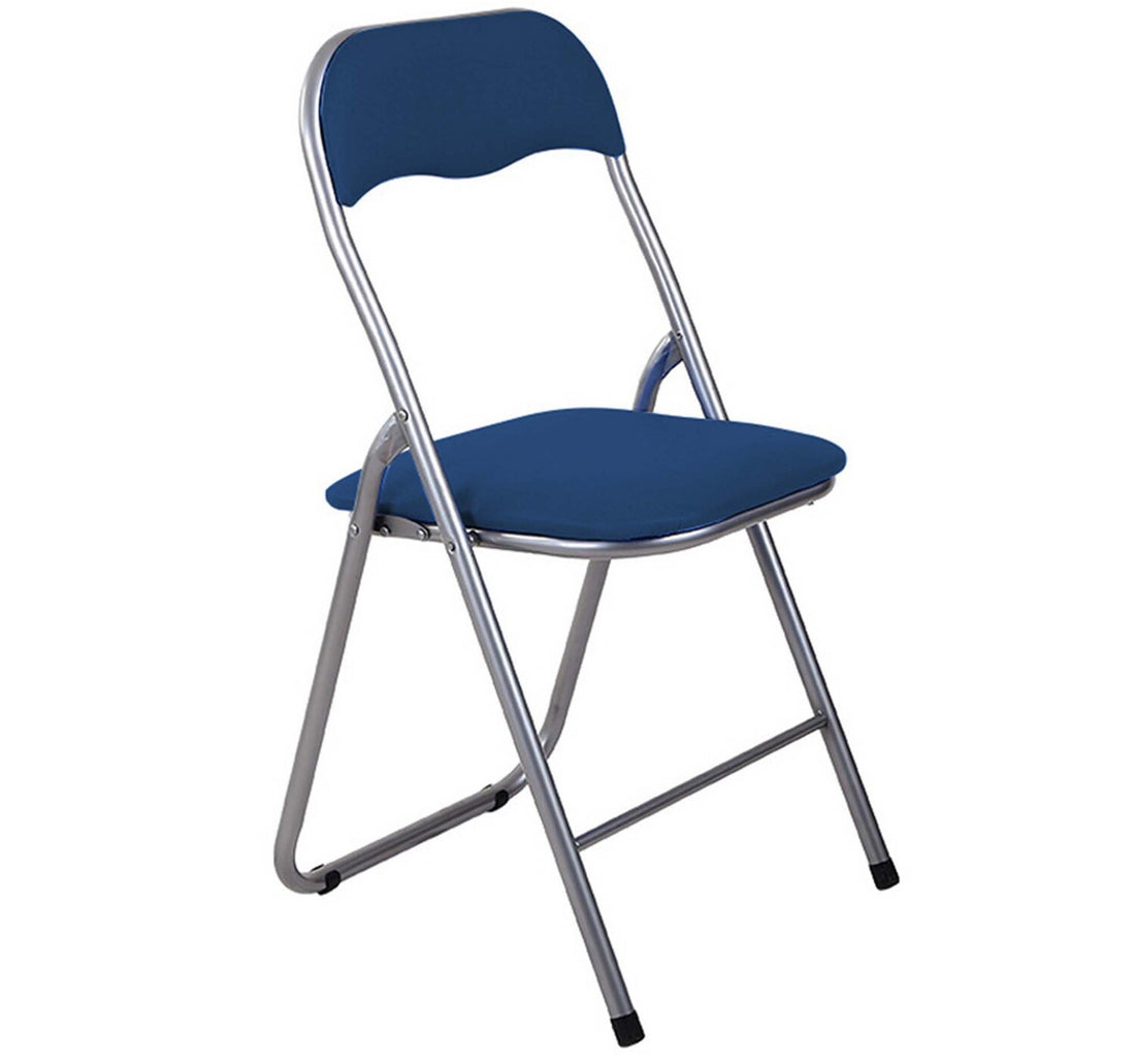 Maple Leaf Folding Chair, Blue, HPZ-39
