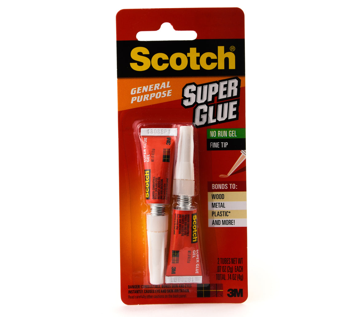 3M Scotch Super Glue Gel 2 x 2g