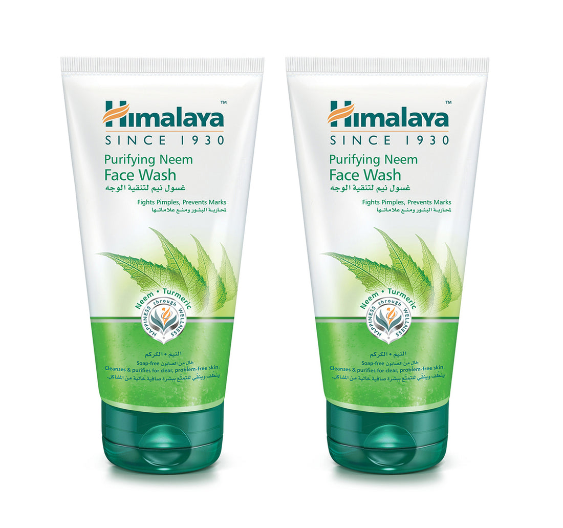 Himalaya Purifying Neem Face Wash Value Pack 2 x 150 ml