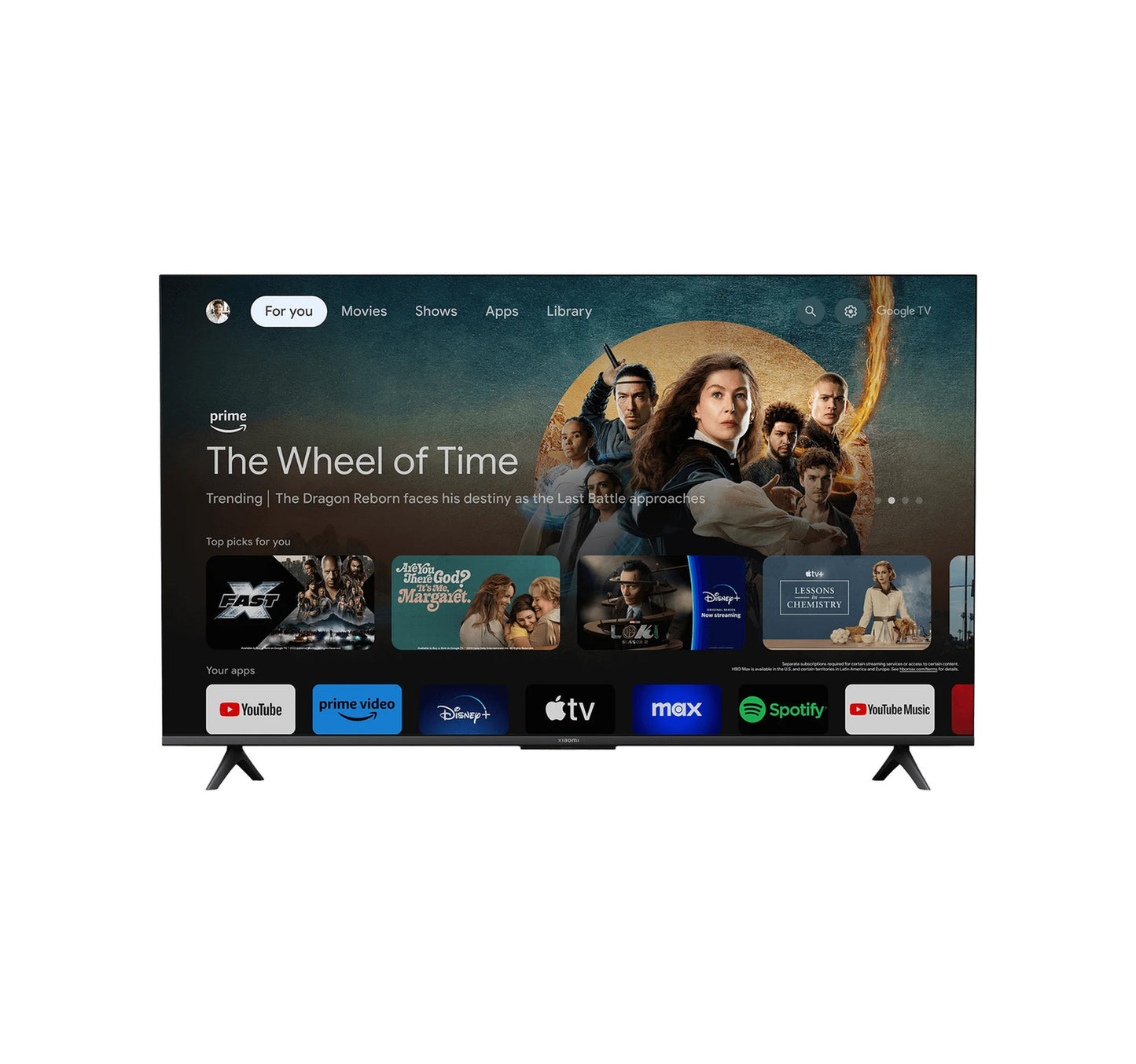 Mi 4K Google Smart TV L65MA-AME 65"