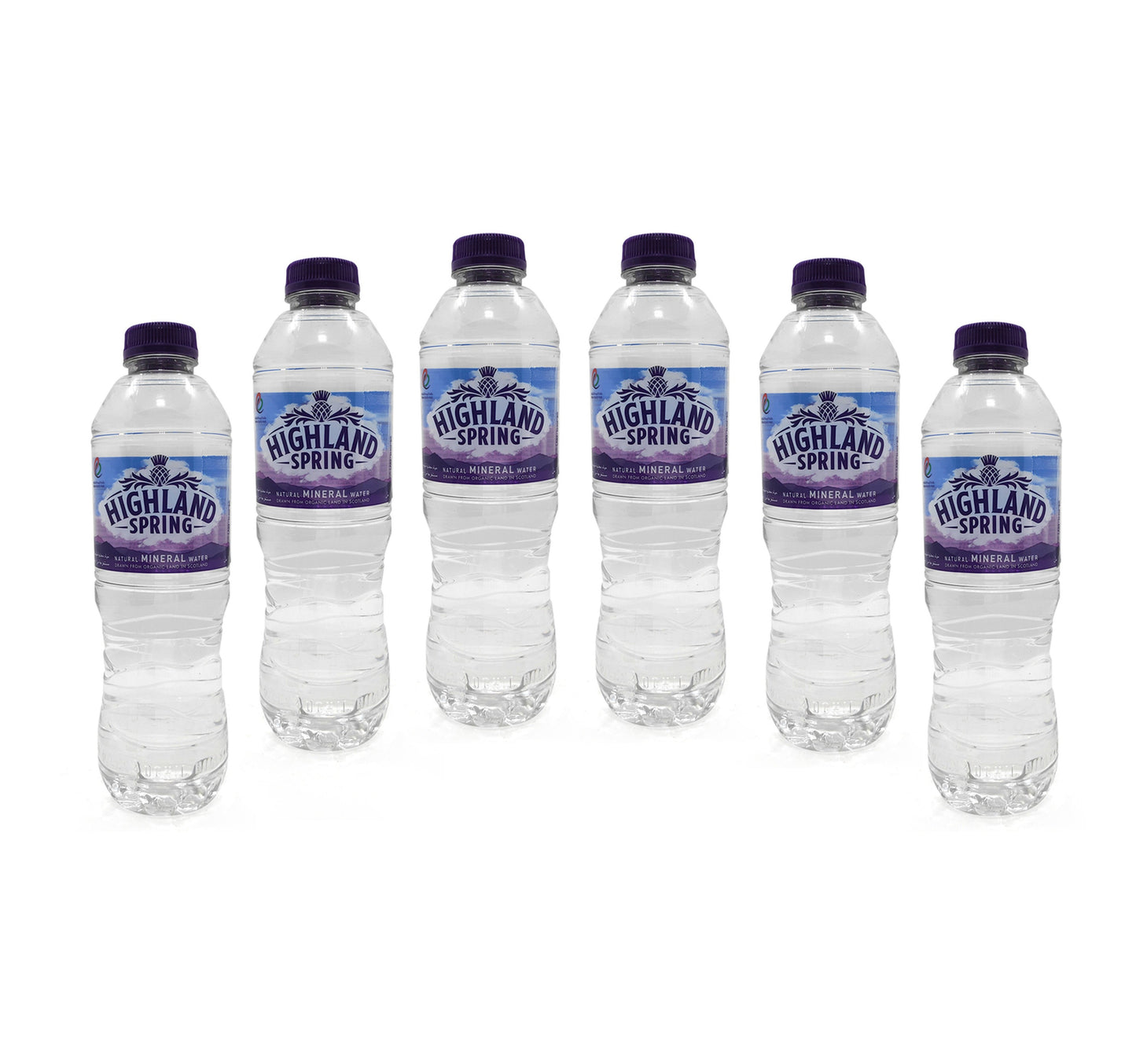 Highland Spring Natural Mineral Water 6 x 500 ml
