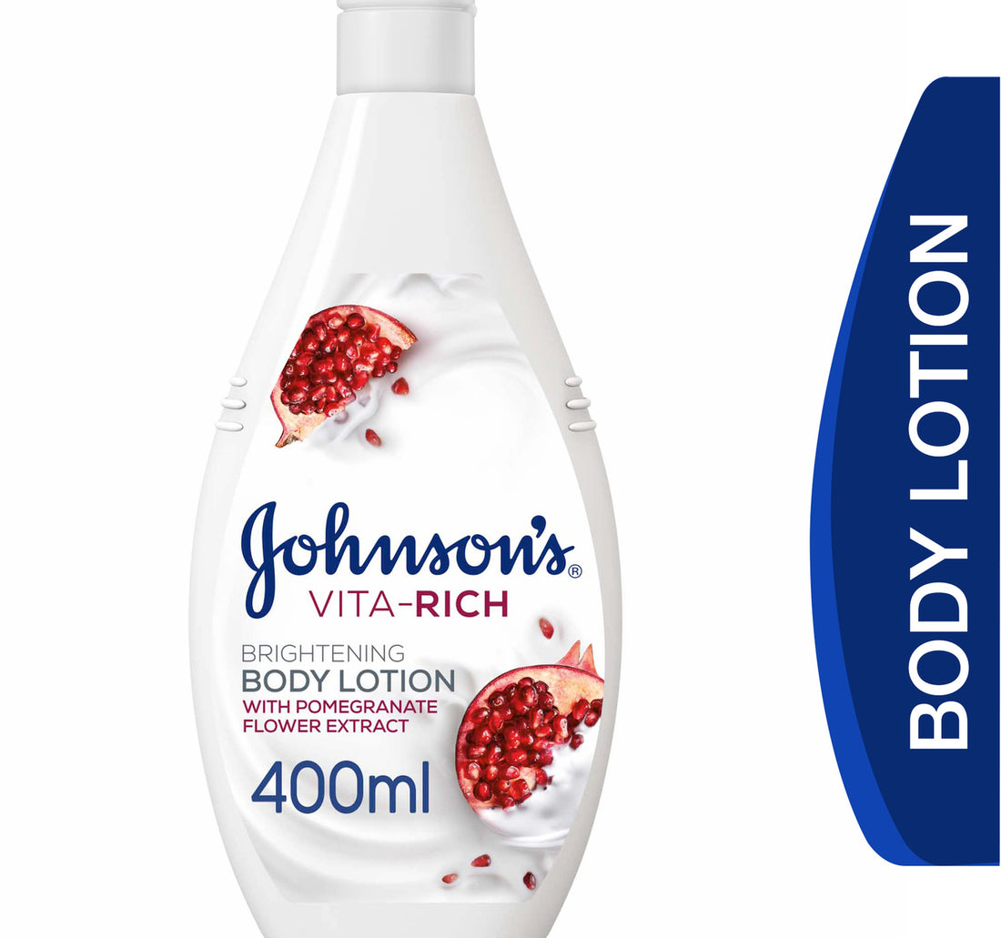 لوشن الجسم فيتا ريتش لتفتيح البشرة من جونسون 400 مل