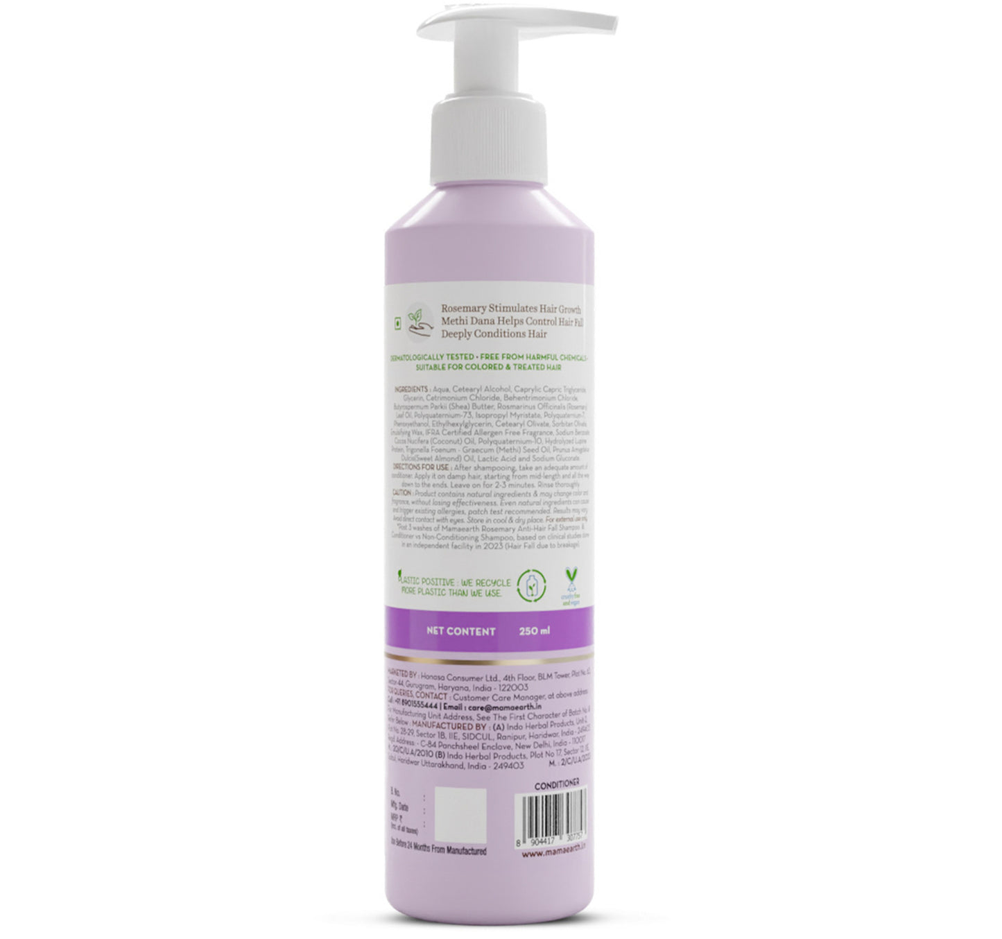 Mamaearth Rosemary Anti-Hairfall Conditioner 250 ml