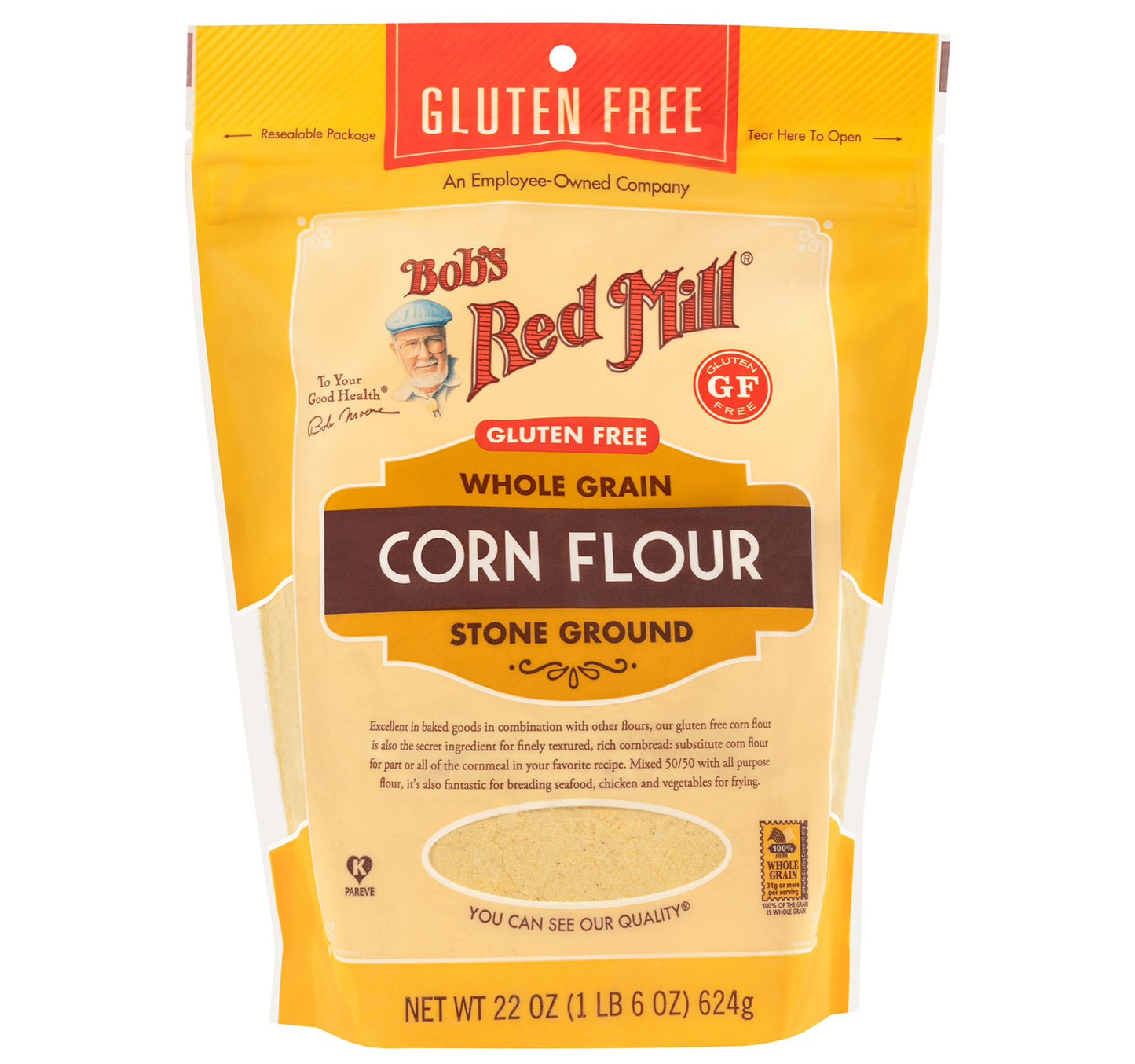 Bob's Red Mill Gluten Free Corn Flour 624 g
