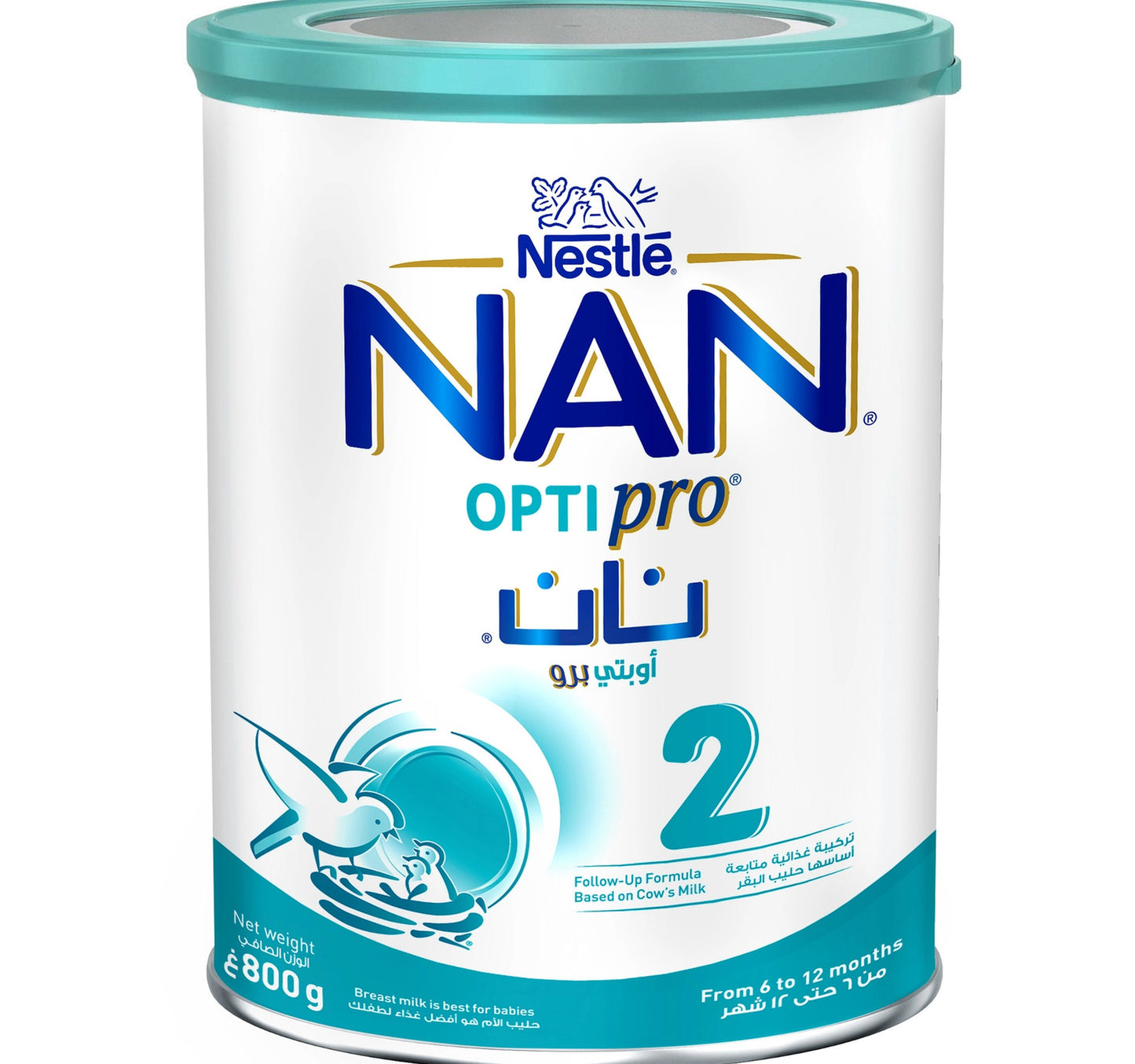 Nestle NAN Optipro Stage 2 Follow Up Formula From 6 to 12 Months 800 g