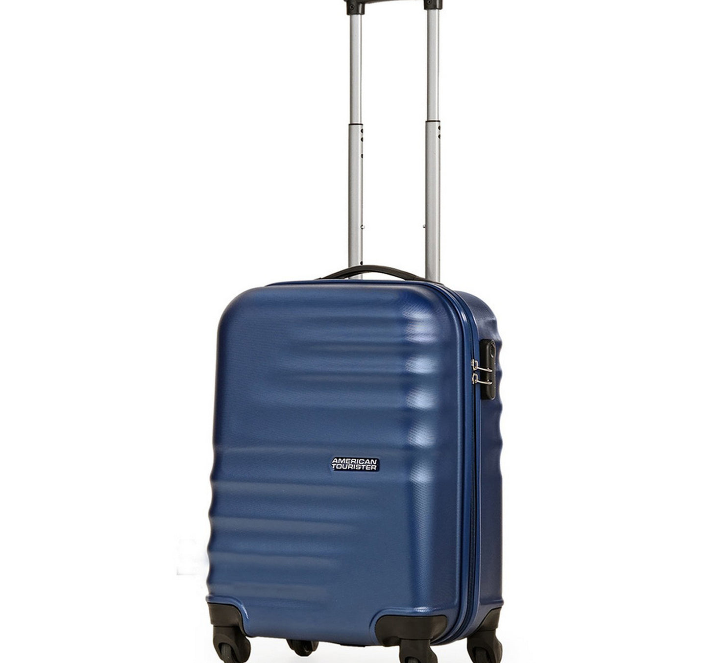 American Tourister Preston 4 Wheels Hard Trolley, 77 cm, Blue