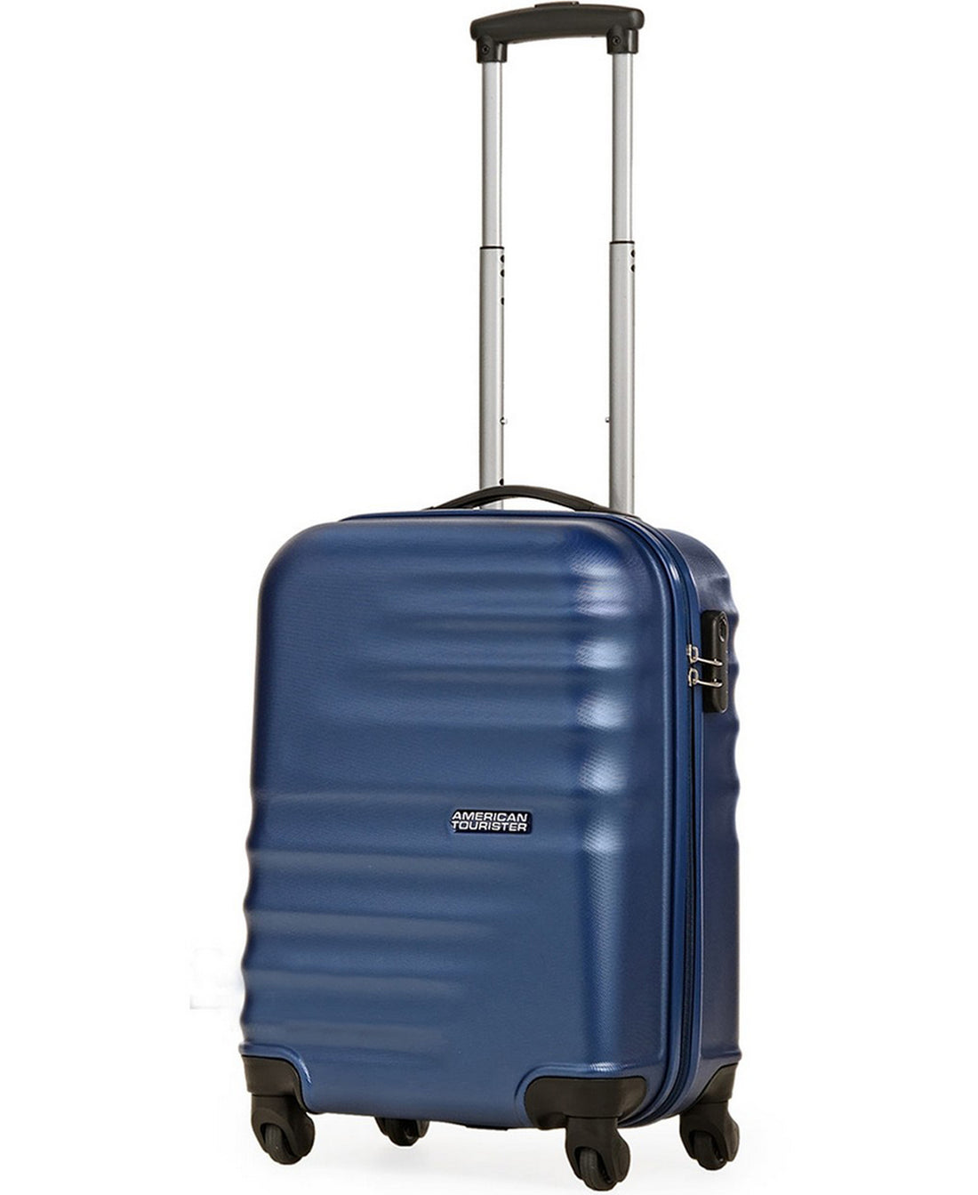 American Tourister Preston 4 Wheels Hard Trolley, 77 cm, Blue
