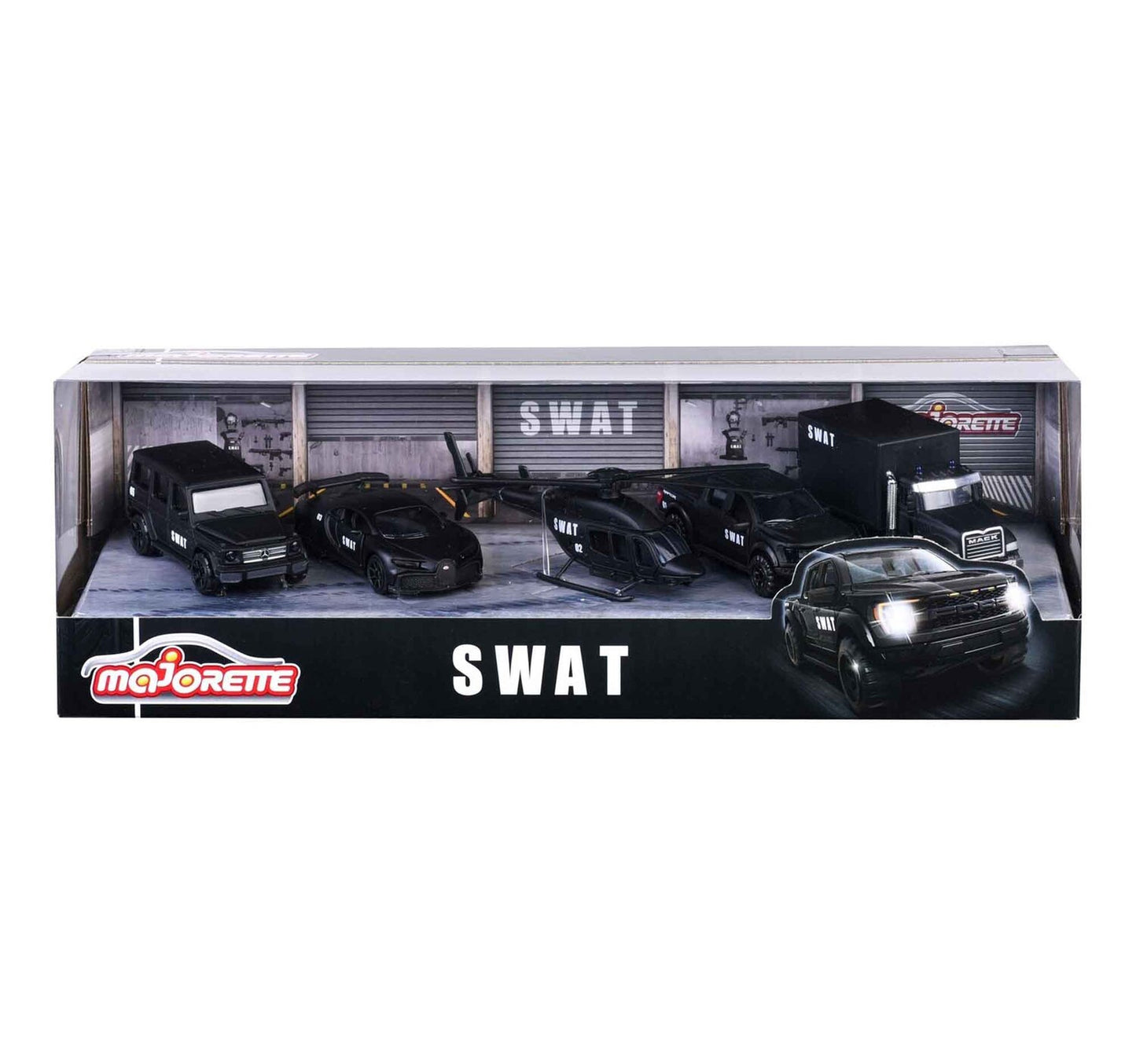 Majorette Swat Die-Cast Car Set, 212053167