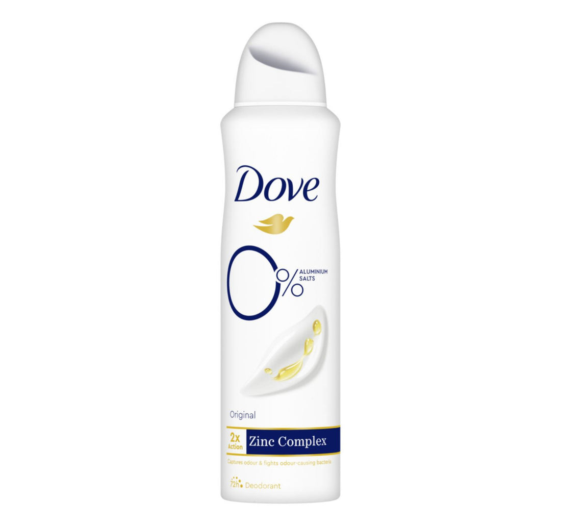 Dove Women Original 0% Aluminium Anti-Perspirant 150 ml