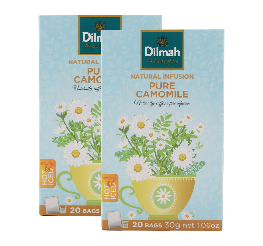 Dilmah Tea Camomile Flower Value Pack 2 x 20 Teabags