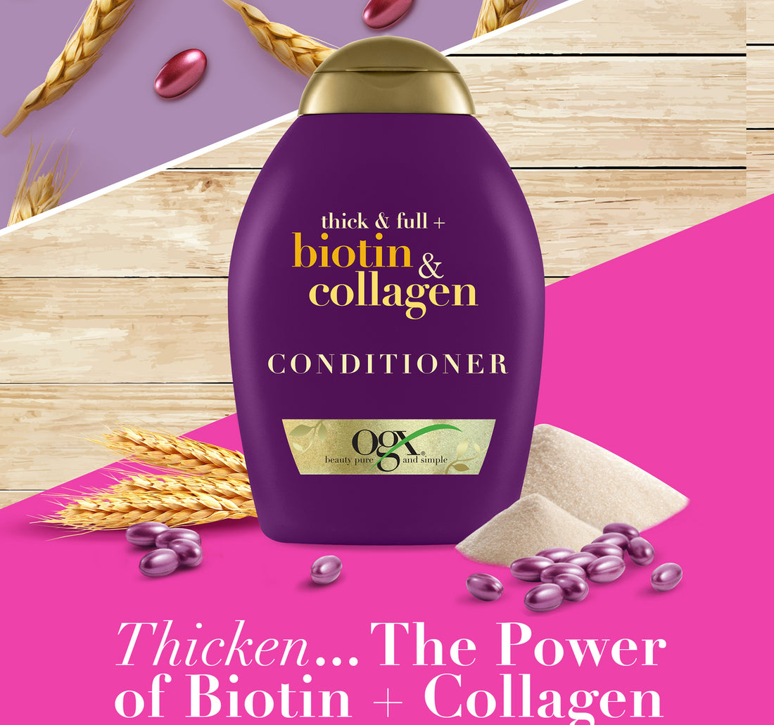 Ogx Conditioner Thick & Full + Biotin & Collagen 385 ml