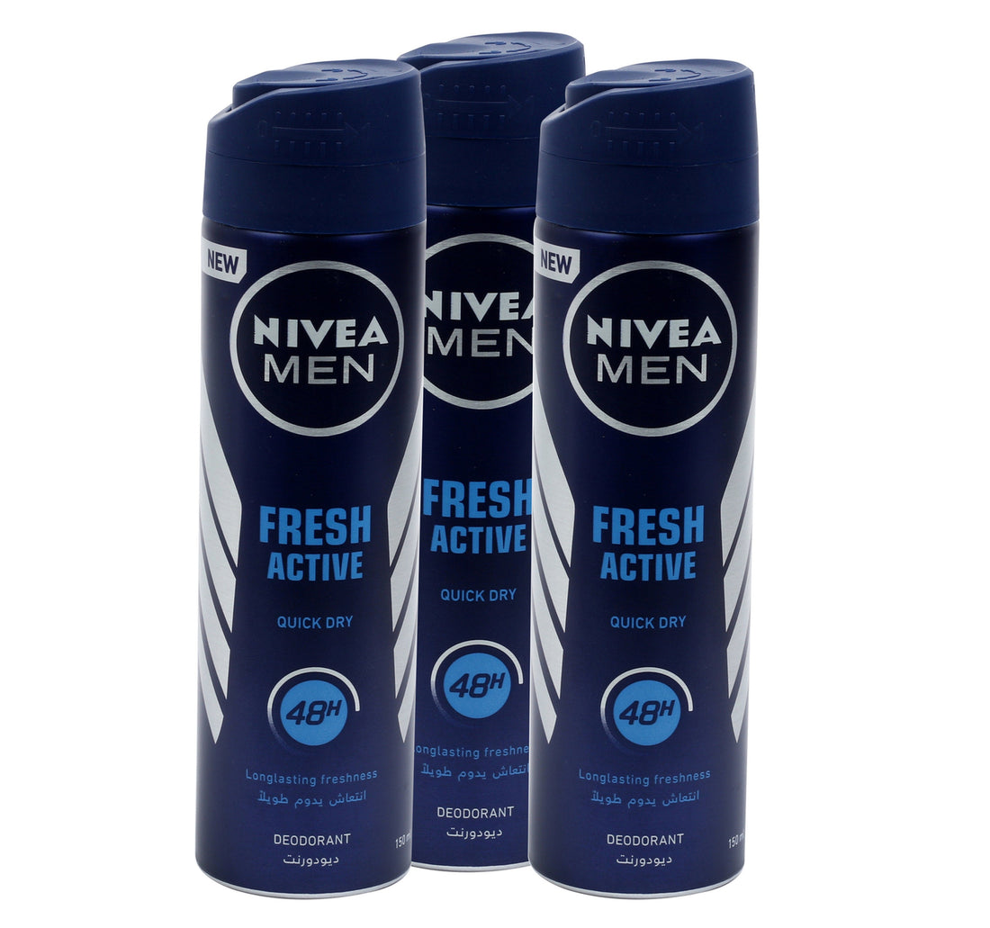 نيفيا ديو للرجال متنوعة 3 × 150 مل