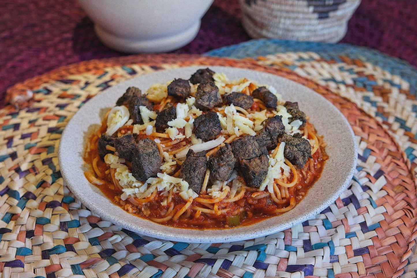 Bahraini Tikka Spegatti Al Lulu Kitchen