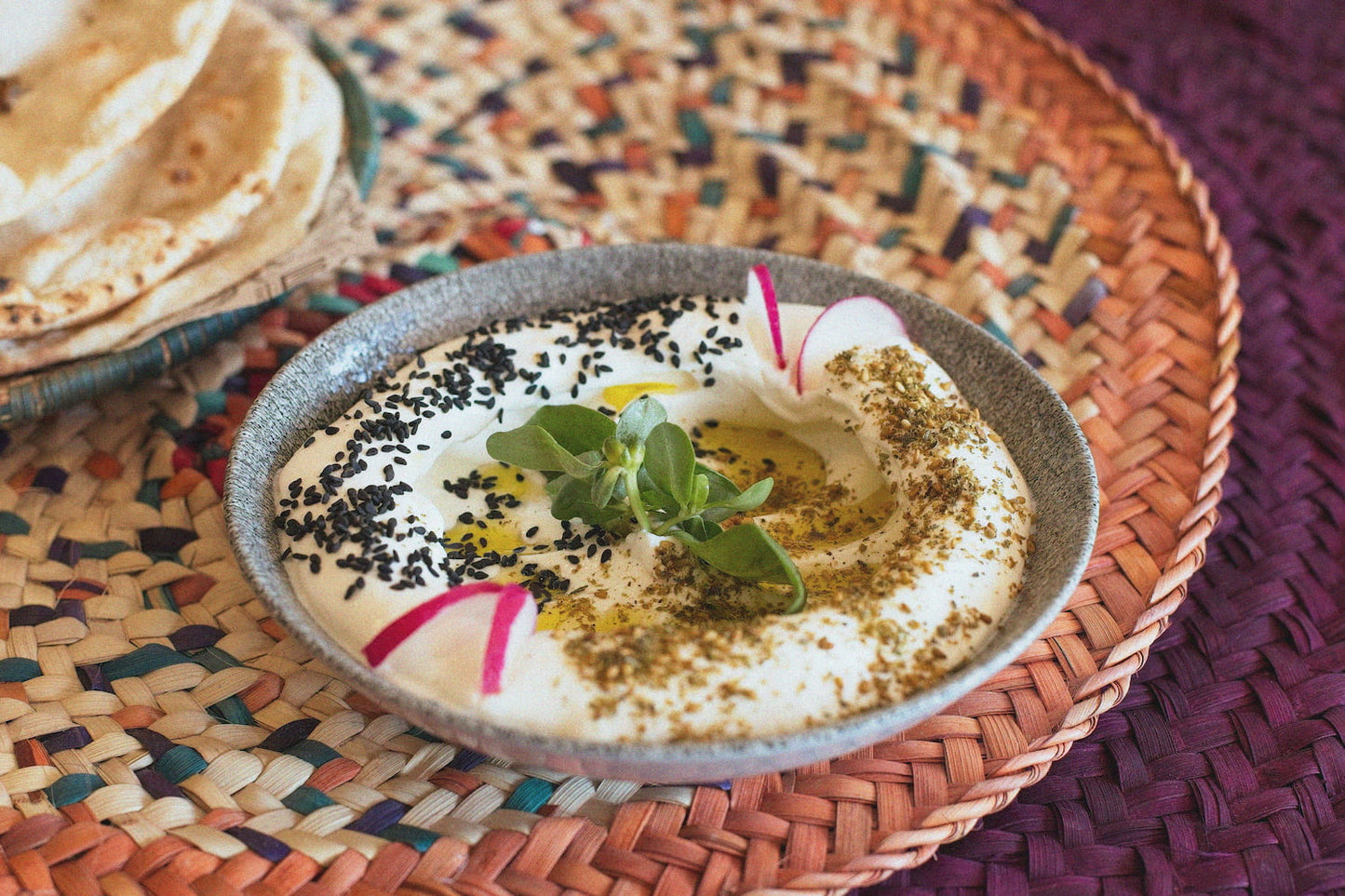 Bahraini Zaatar Feta Dip Al Lulu Kitchen