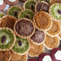 Chocolate Cheesecake Tart with Lotus Firin