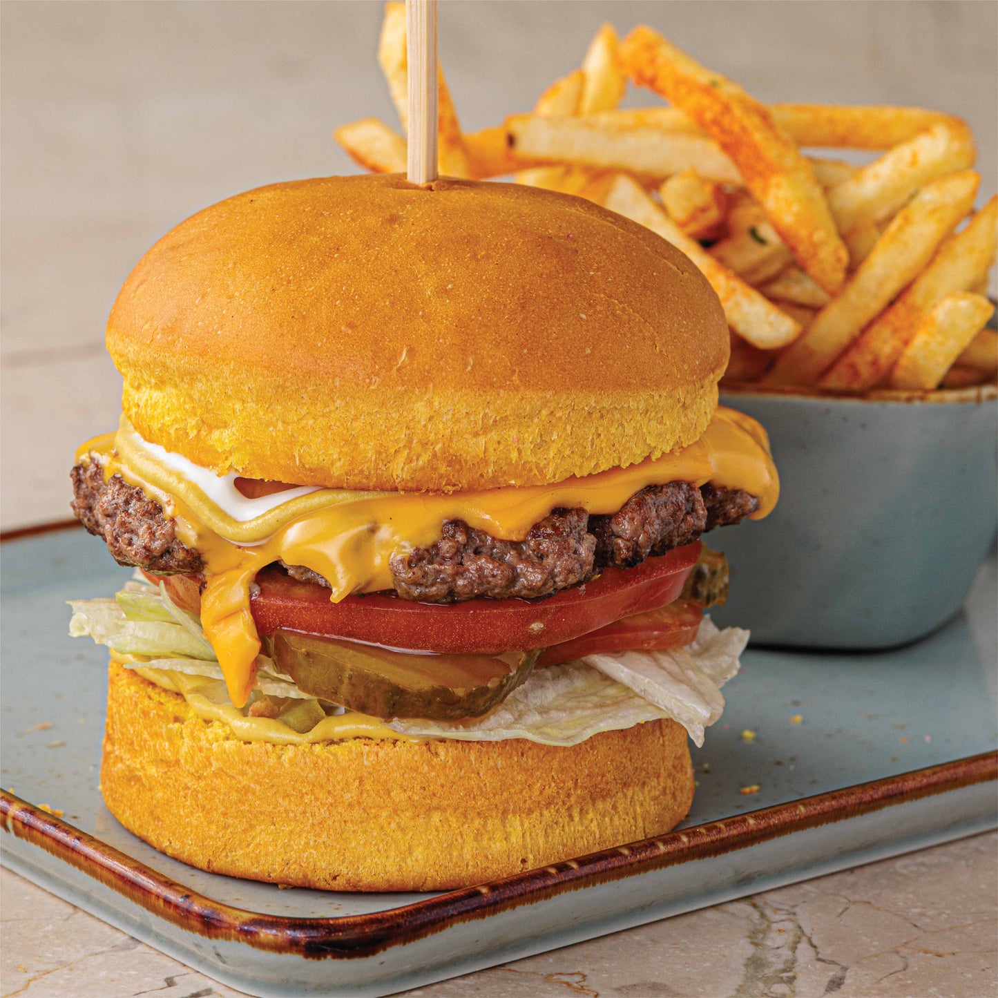 Classic Beef Burger Kitchen by Abeer