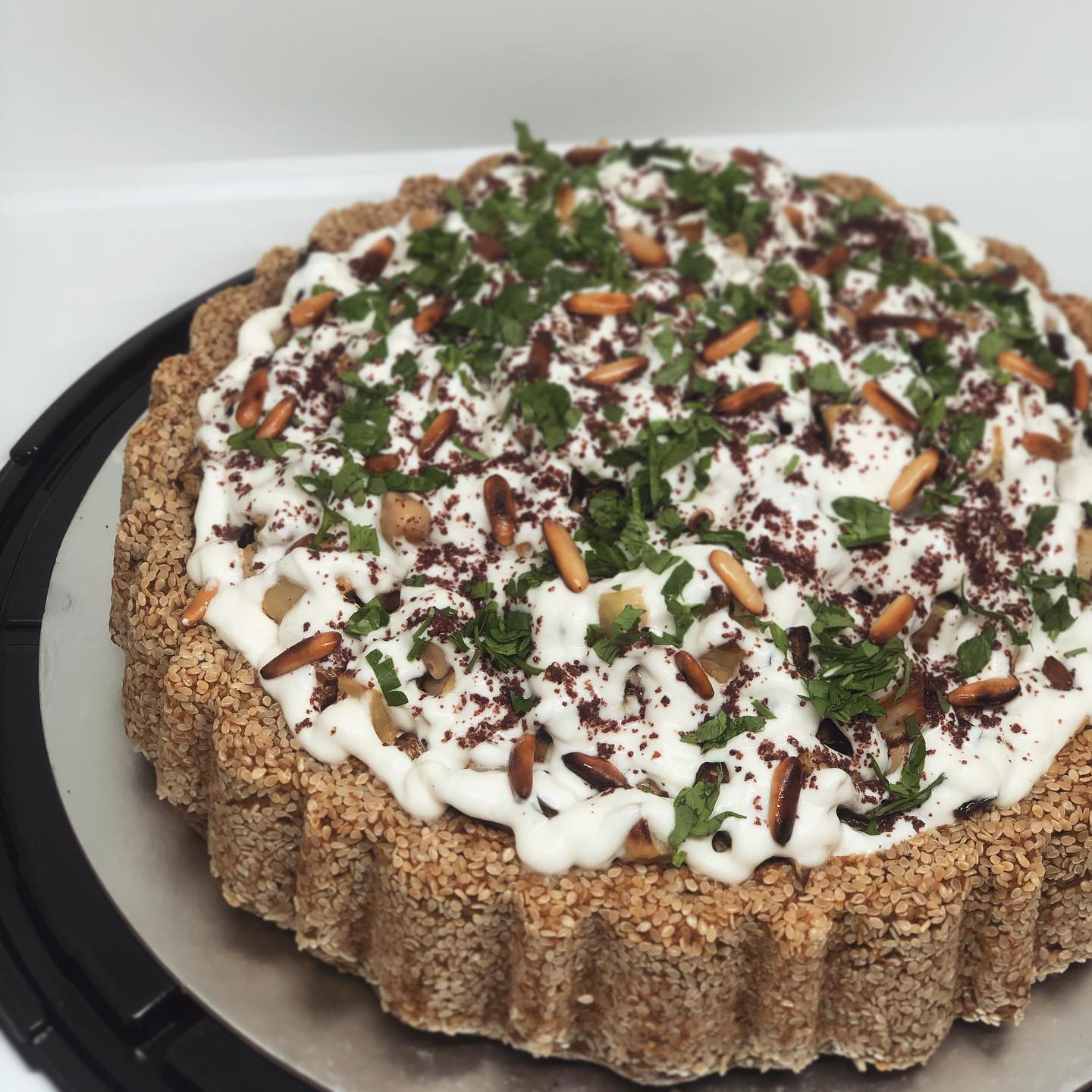 Falafel tart