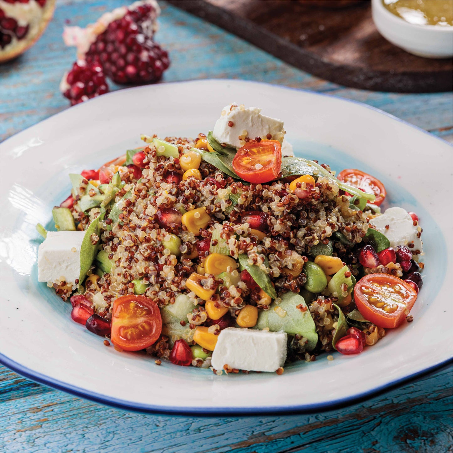 Grilled Corn Salad Kitchen by Abeer