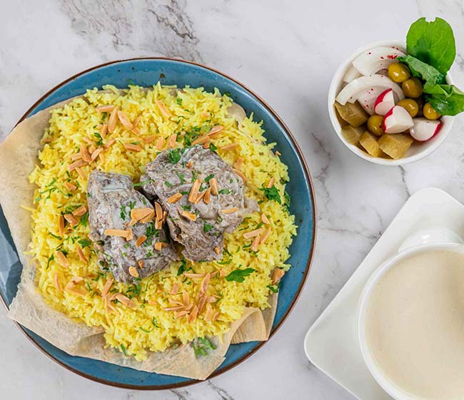 Lamb Mansaf Lemon