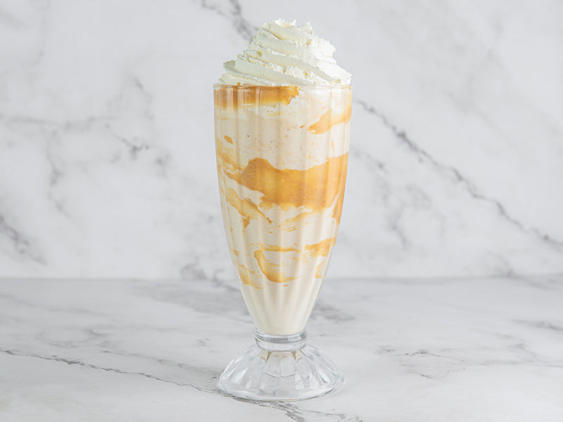 Peanut better Vanilla Milkshake