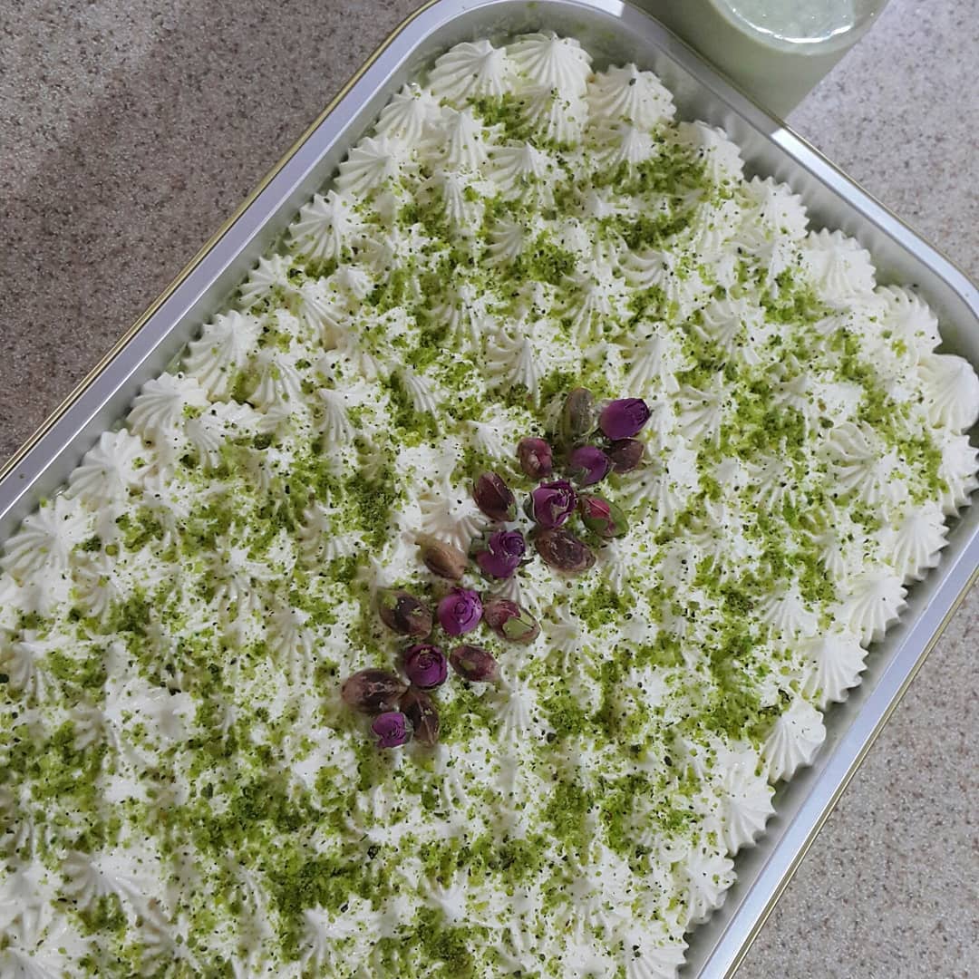 Pistachio Milk Cake Firin