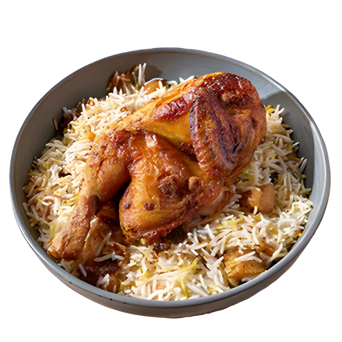 دجاج مشوي مع أرز