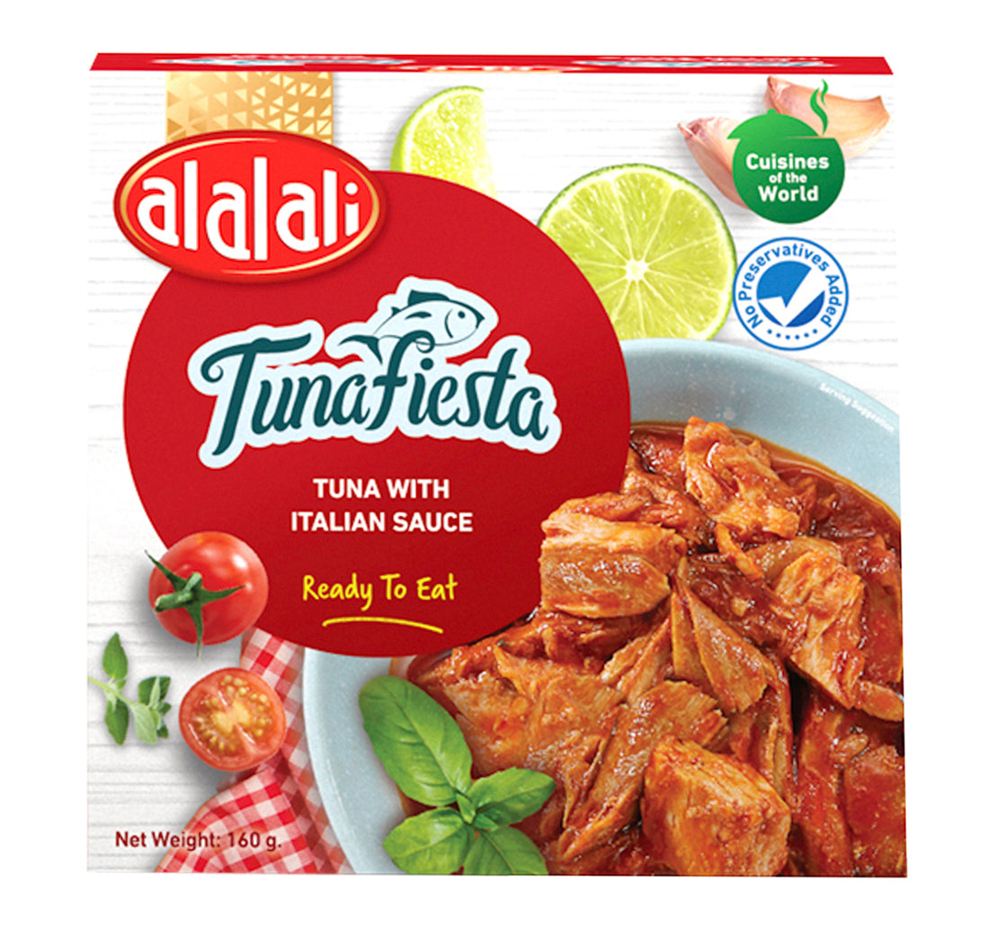 العلالي تونا بالصلصة الإيطالية 160 جرام