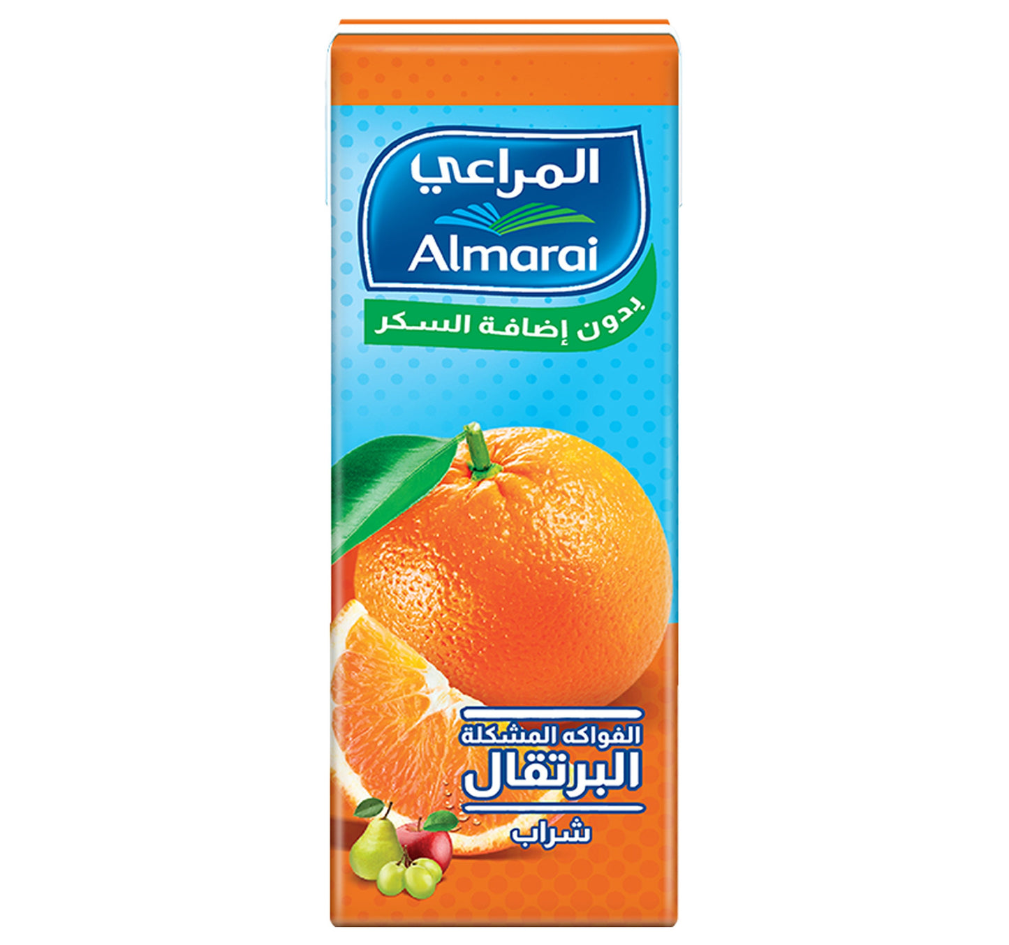 Almarai No Added Sugar Mix Fruit Orange Drink 180 ml