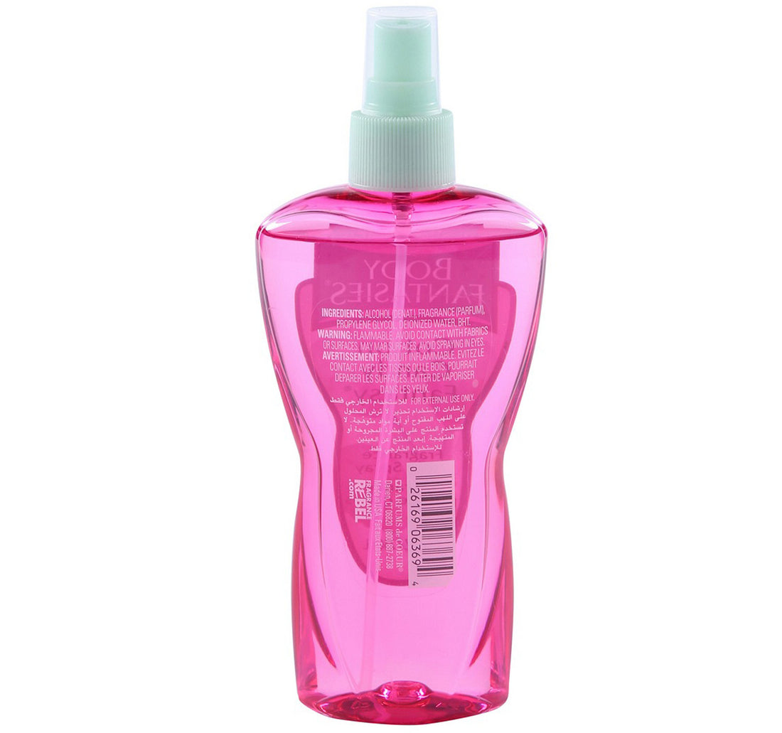 Body Fantasies Fragrance Body Spray Cotton Candy Fantasy 236 ml