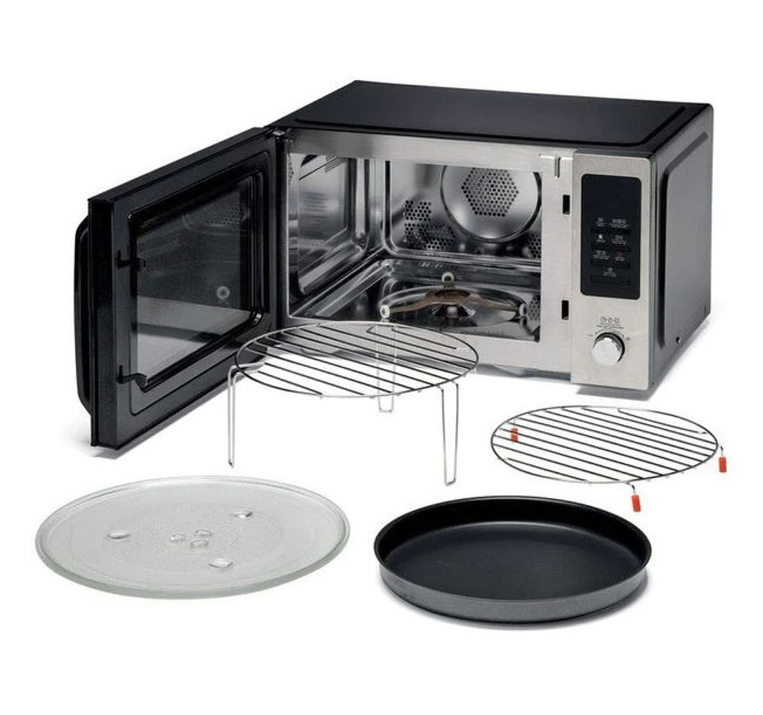 Kenwood Airfry Microwave with Grill, 30 L, Silver, MWA30.000BK