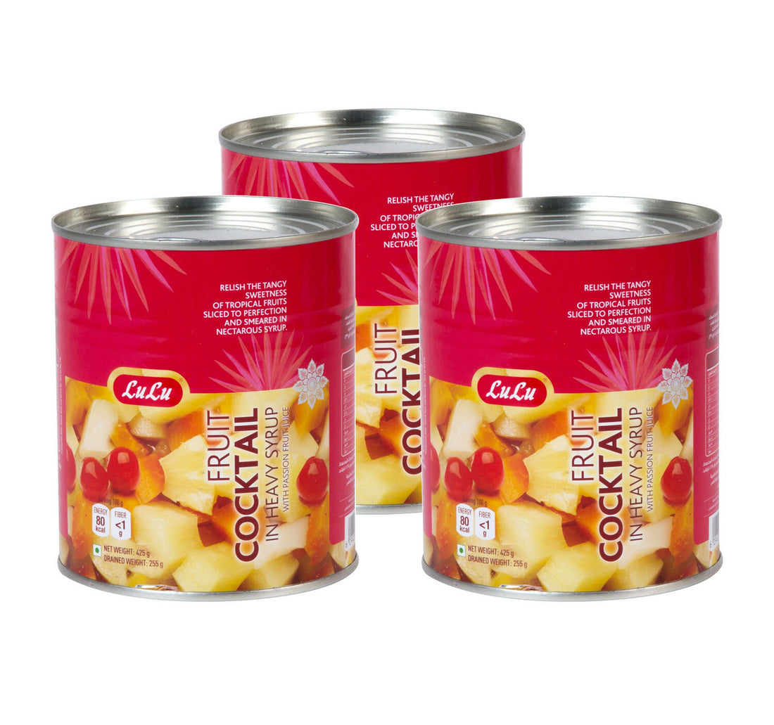 LuLu Fruit Cocktail in Heavy Syrup Value Pack 3 x 425 g
