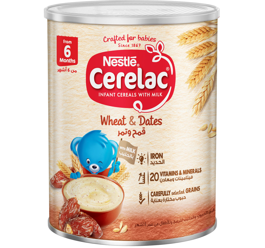 Nestle Cerelac Wheat & Dates From 6 Months 400 g