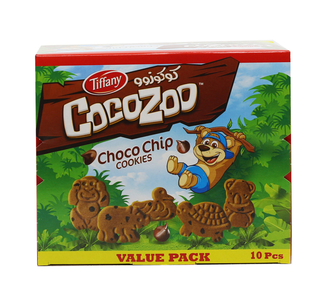 كوكيز تيفاني كوكوزو برقائق الشوكولاتة - عبوة اقتصادية، 10 قطع × 26 جم