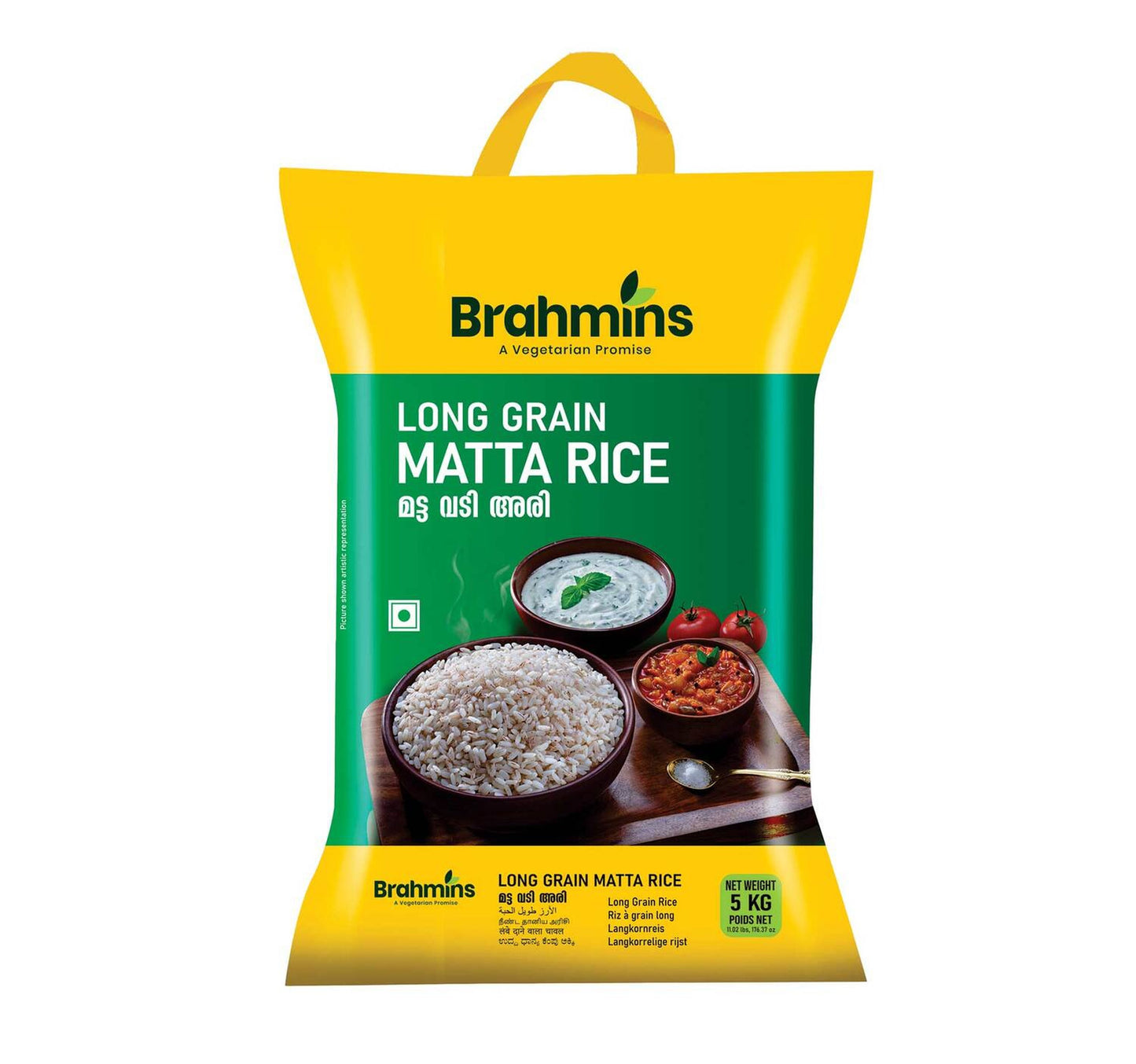 Brahmins Long Grain Matta Rice 5 kg
