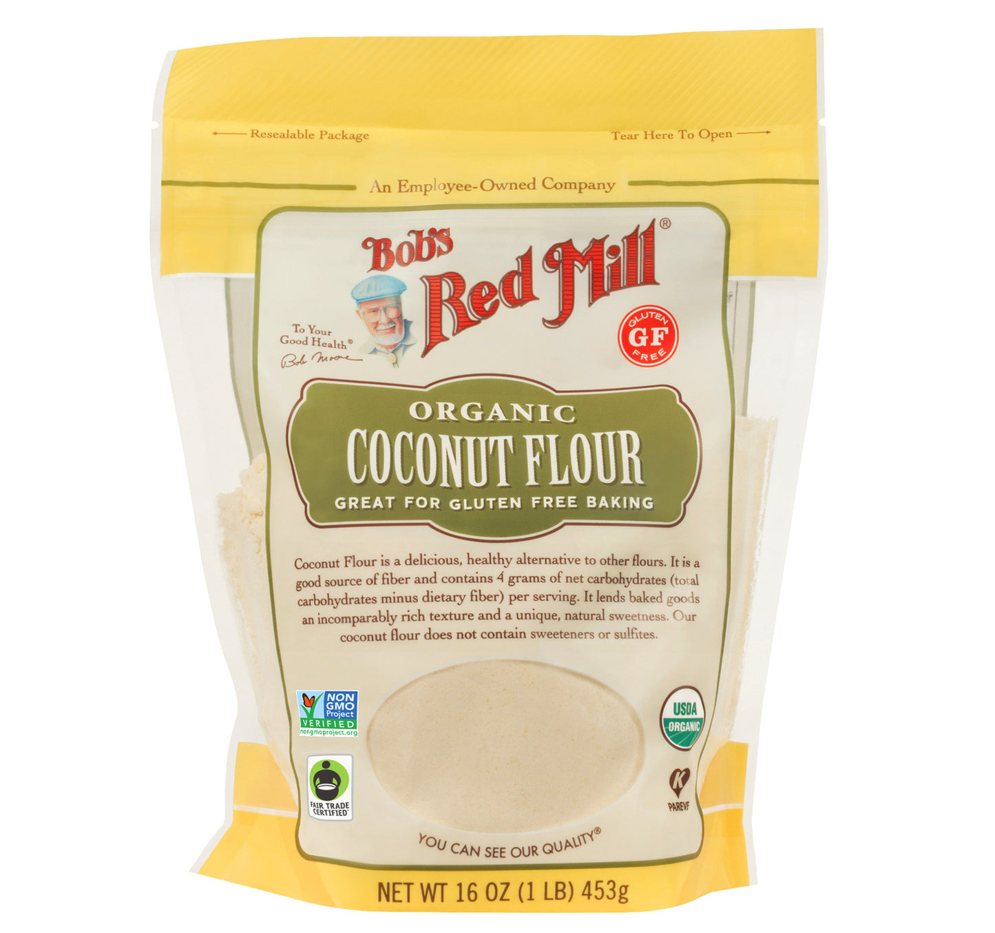 Bob's Red Mill Organic Coconut Flour 453 g