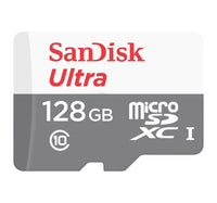 بطاقة SanDisk Ultra microSDXC SDSQUNR سعة 128 جيجابايت