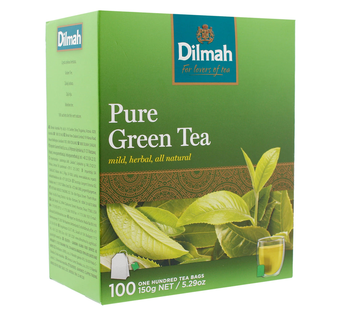 Dilmah Pure Green Tea 100 Teabags 150 g
