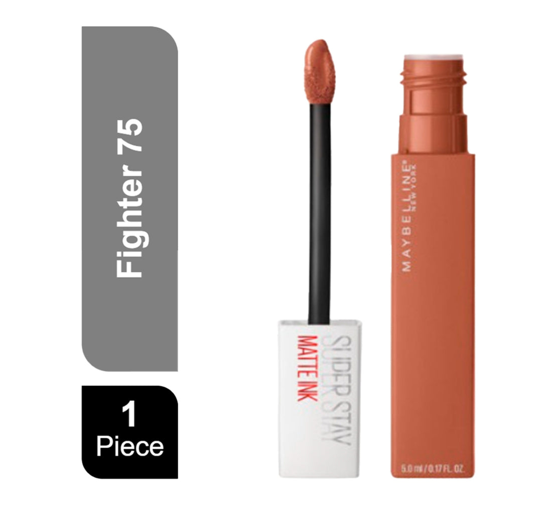Maybelline New York Super Stay Matte Ink Lipstick Fighter 75 1 pc
