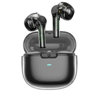 سماعات Wiwu Pure Sound TWS Airbuds T-12B باللون الأسود