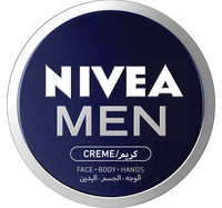Nivea Men Creme Moisturising Cream for Face Body & Hands 75ml