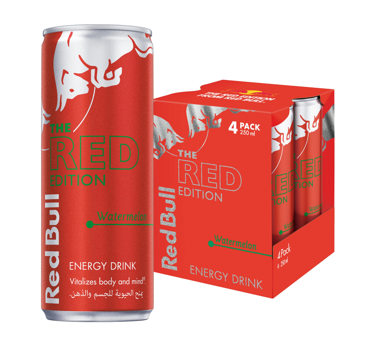 Red Bull Energy Drink Watermelon 4 x 250 ml
