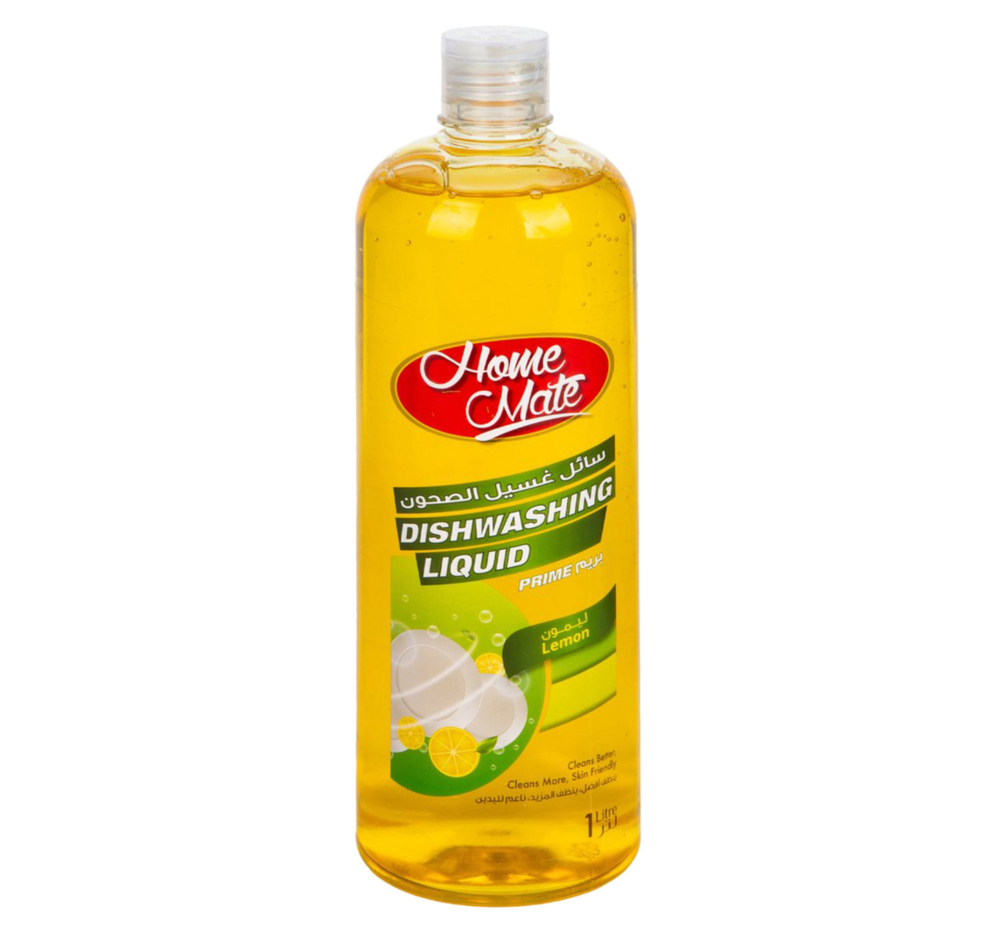 Home Mate Lemon Prime Dishwashing Liquid Value Pack 2 x 1 Litre