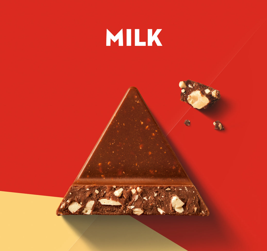 Toblerone Swiss Milk Chocolate Bar with Honey and Almond Nougat 6 x 50 g