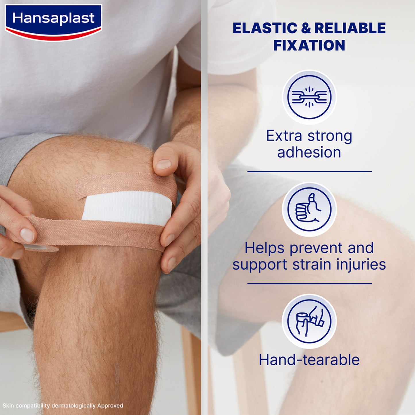 Hansaplast Fixation Tape Classic (5m x 2.5cm) 1 pc