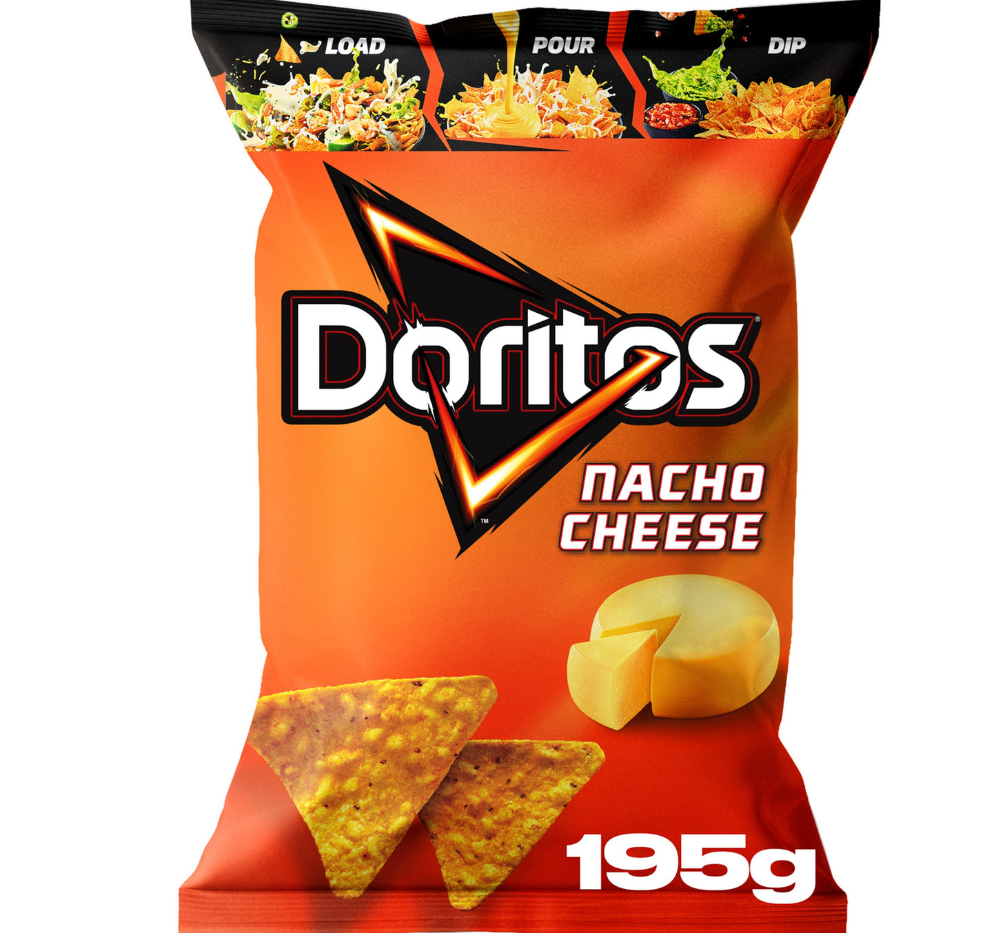 Doritos Nacho Cheese Tortilla Chips 195 g