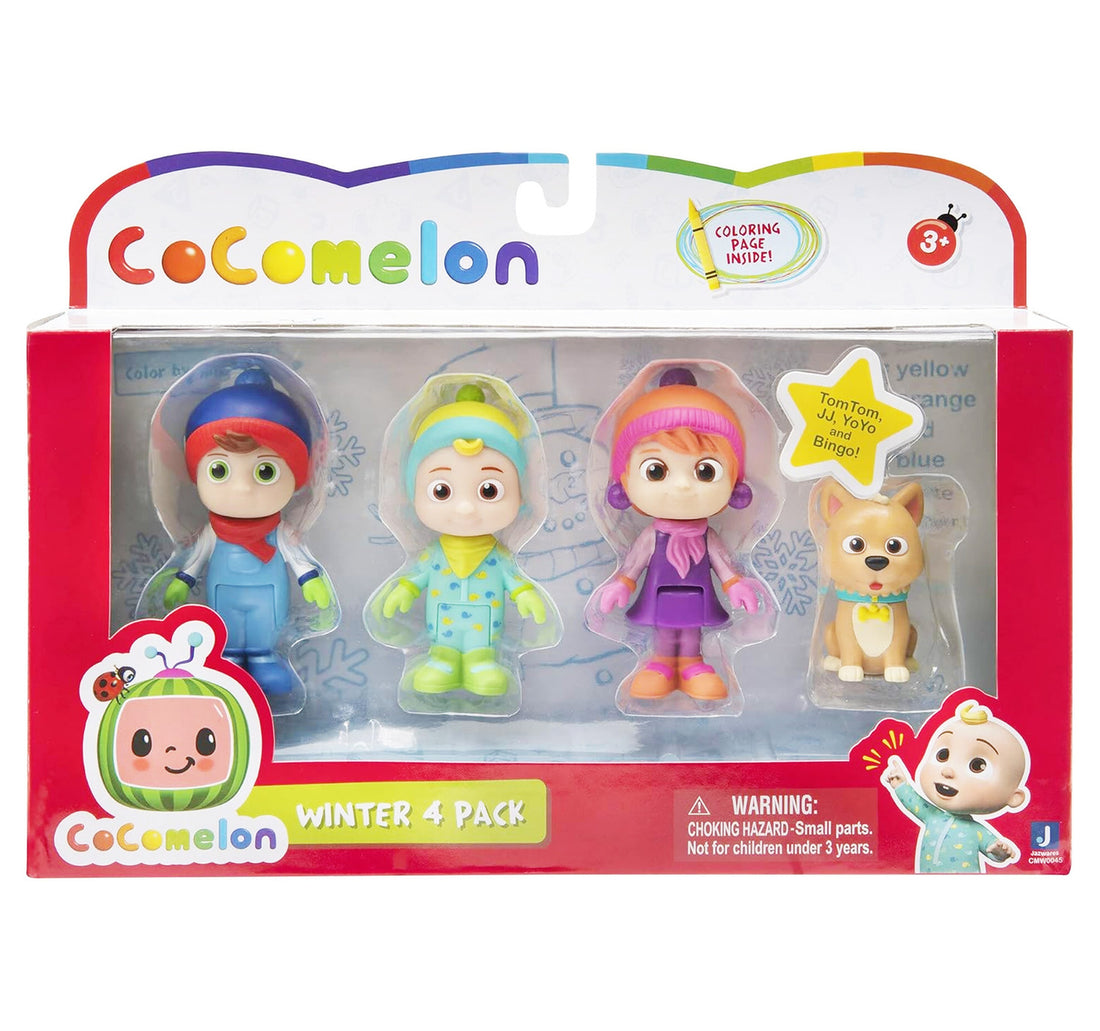 Cocomelon Family Figure 4pcs CMW0045