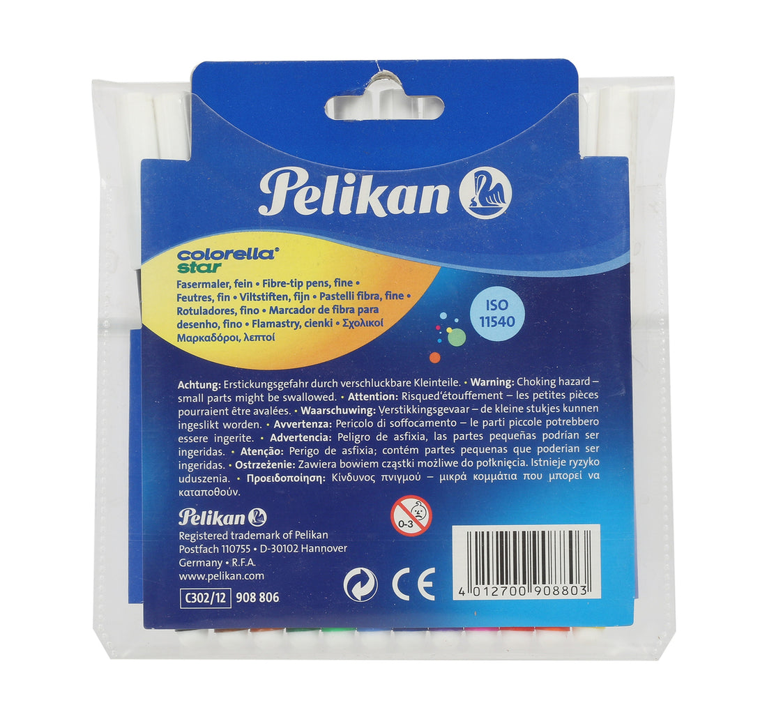 Pelikan Colorella Star Sketch Pen 12pcs